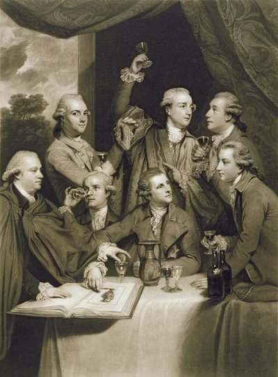 The Dilettanti Society, engraved by William Say, 1812 by Joshua Reynolds